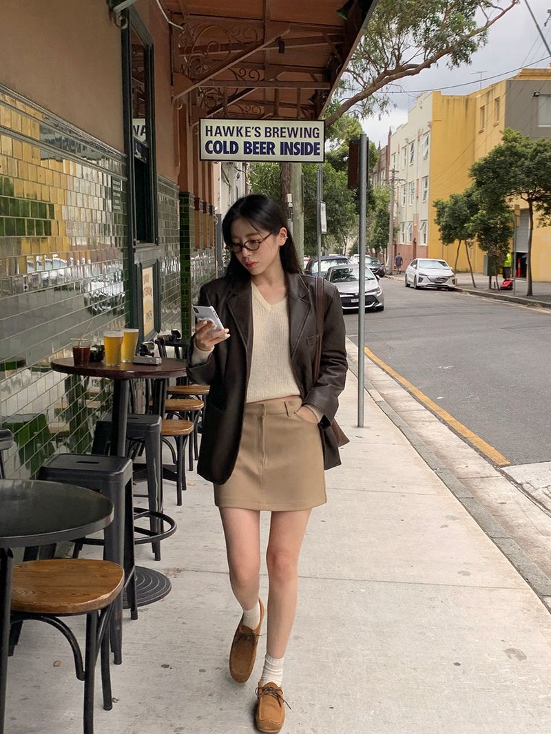 [MADE] LeToo Vintage Leather Jacket