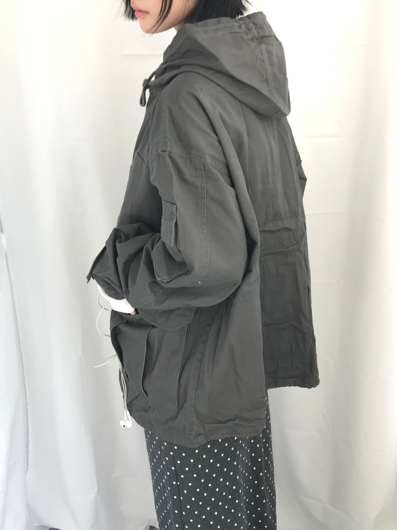 Vintage Pocket Half Bomber Jacket