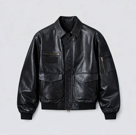 Salty Vintage Leather Jacket