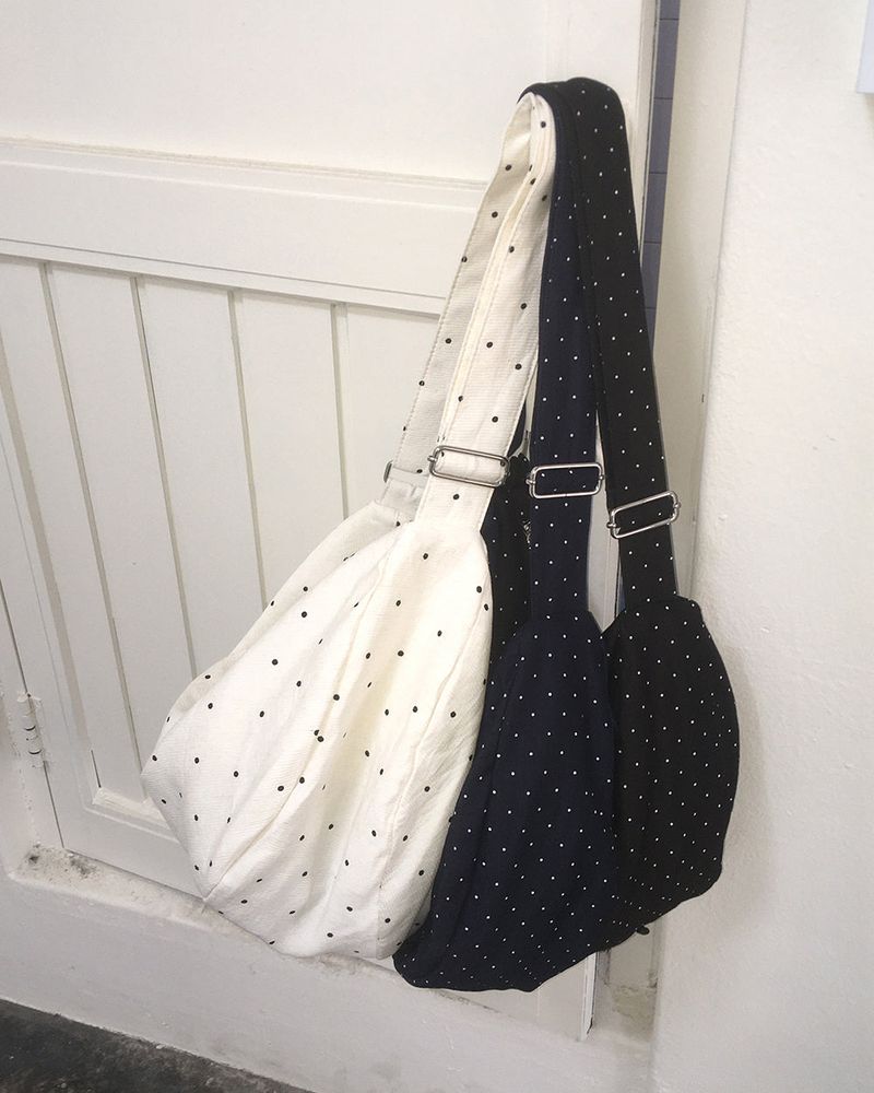 Shuto Dot Patch Shoulder Crossbag