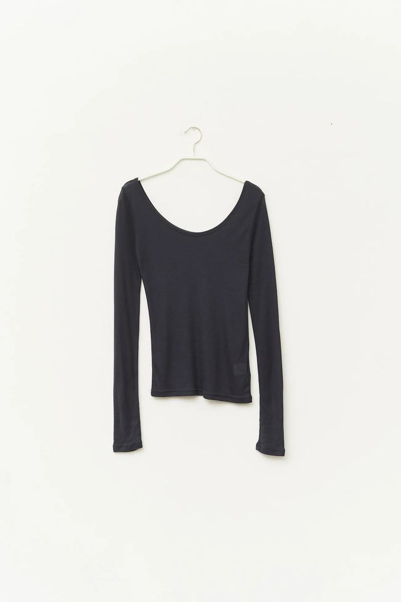 (W) Plave Tencel Top