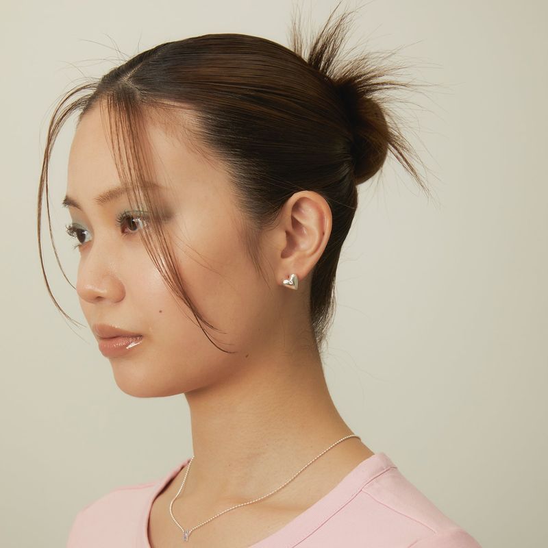 FILLOW(フィロー)の「mini heart earring(Accessories)」