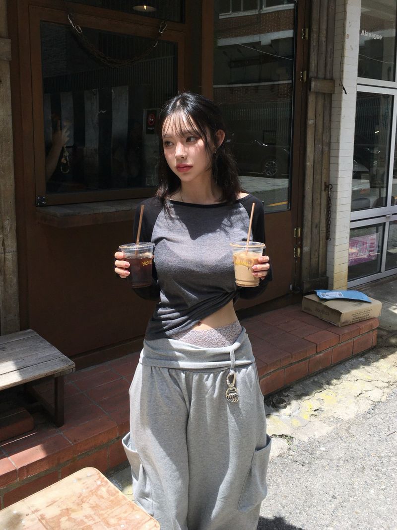 Lace Sagging Layered Shorts (4c)