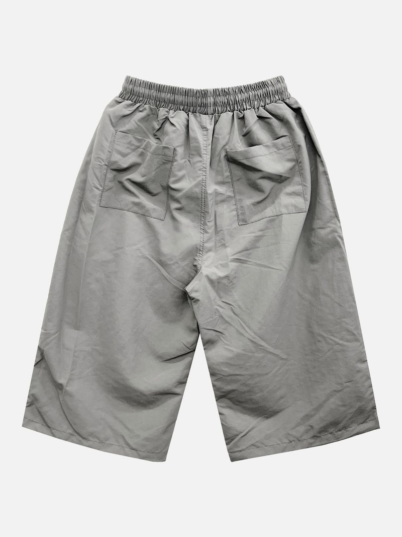 Pore Rivet 8-part Bermuda Pants 3C