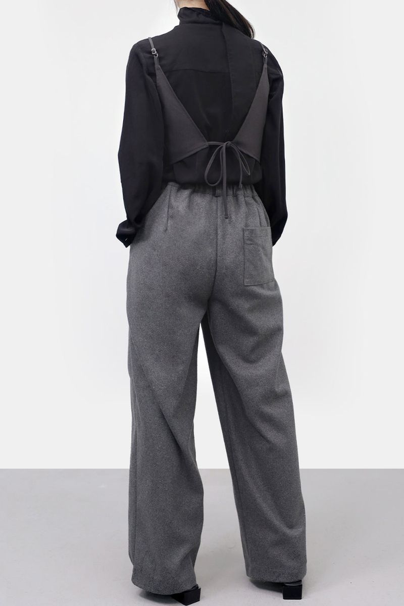 Ronane String Pocket Unbalanced Vest