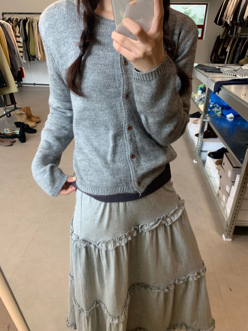 Bane Wool Touch Cardigan (6color)