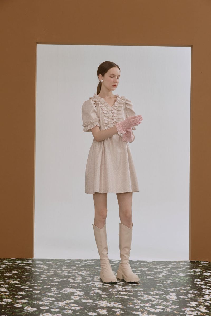 ROMANCHIC(ロマンシック)の「Frill dress(Dresses)」