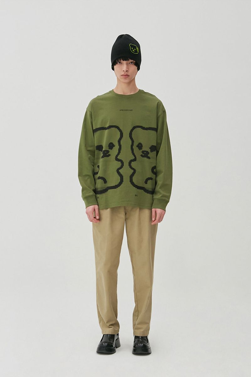 Clone L/S Tee_Khaki