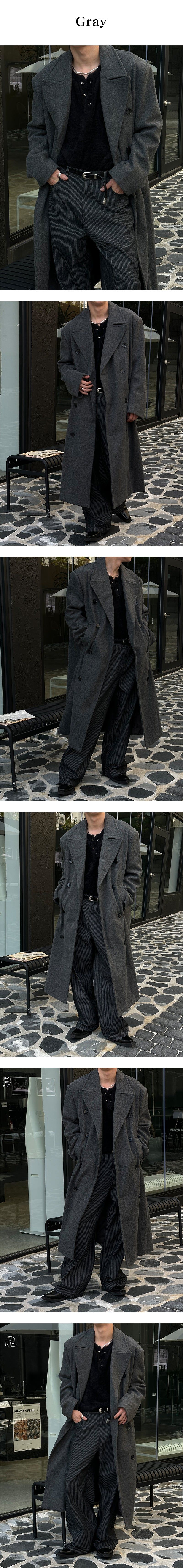 [F/W] Max double long coat(2color)