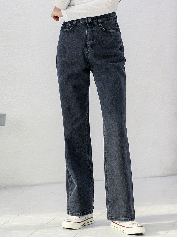 WAAR(ワル)の「W50 WIDE DENIM PANTS_BLACK(Pants)」