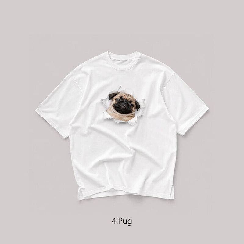 [A-T0301] アンニョンドッグ半袖Tシャツ (7タイプ)