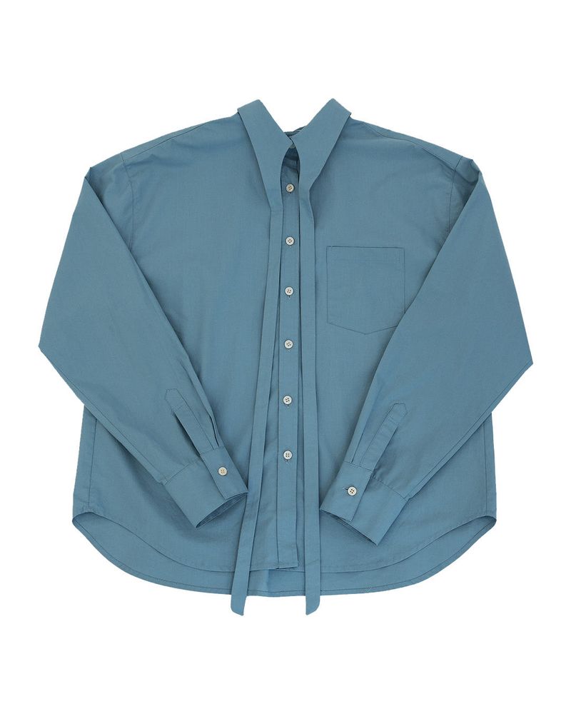 Long collar star rivet shirts 