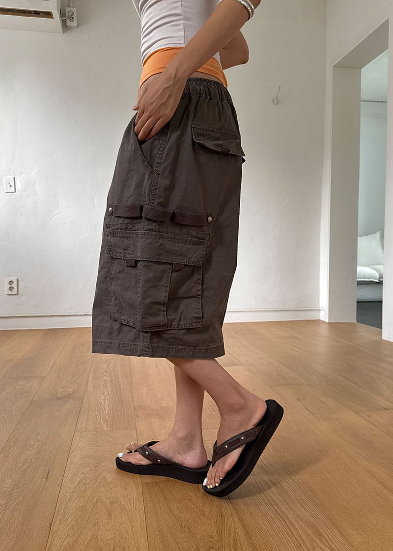 VINTAGE CARGO BERMUDA PANTS