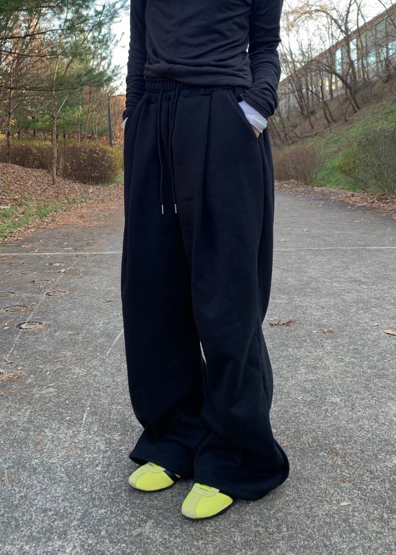  HEAVY WIDE SWEAT PANTS