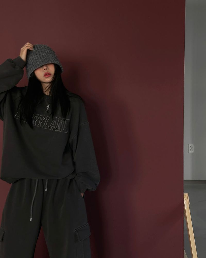 [UNISEX] Pigment over sweatshirt