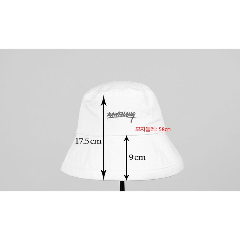 RAWTHANG BUCKET HAT BLACK