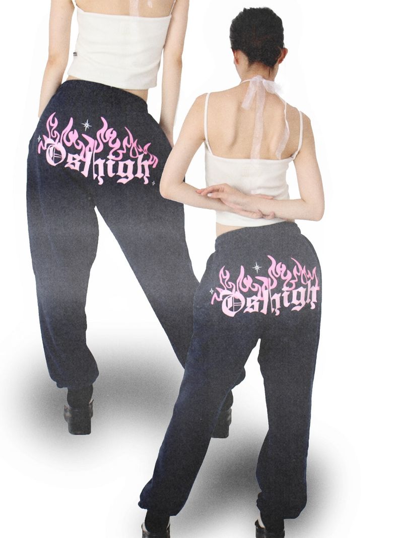 OSHIGH（オスハイ）の「BrunHigh Pants (NavyPink)（Pants）」