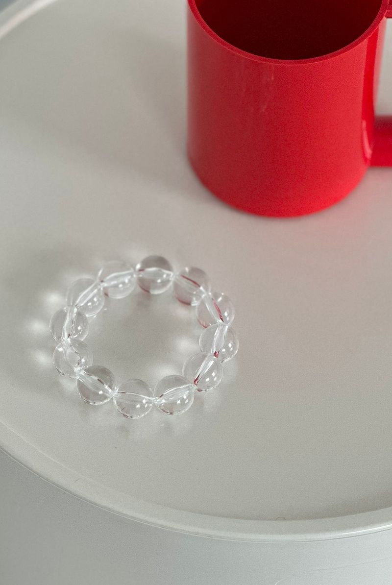 big ball strap - clear