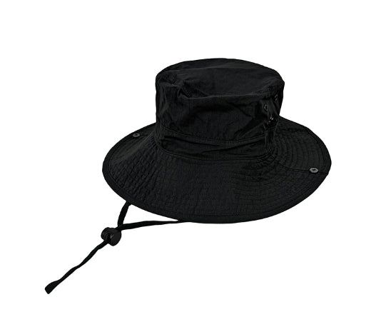 Plain Nylon Safari Bucket Hat