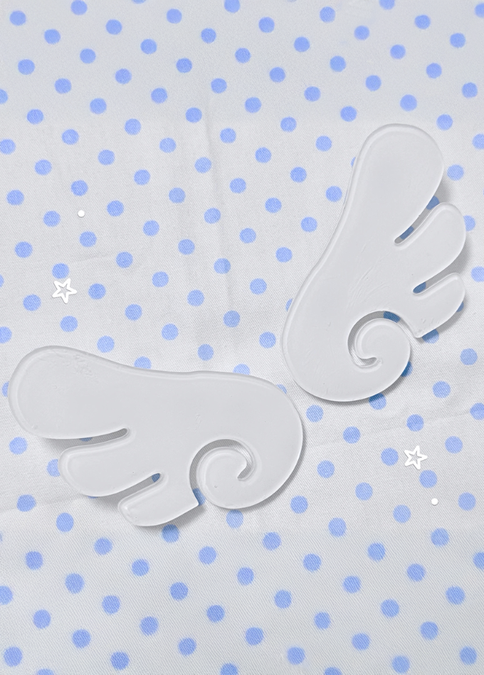  ε Yuu Acrylic Angel Hair Pin (2pcs) з