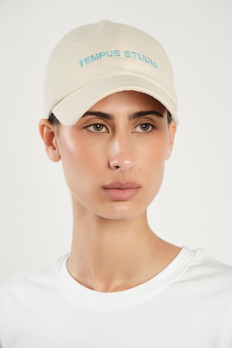 TEMPUS LOGO CAP [CREAM]