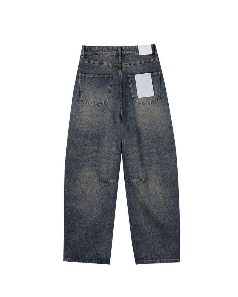 Nova Curved Panel Denim Pants
