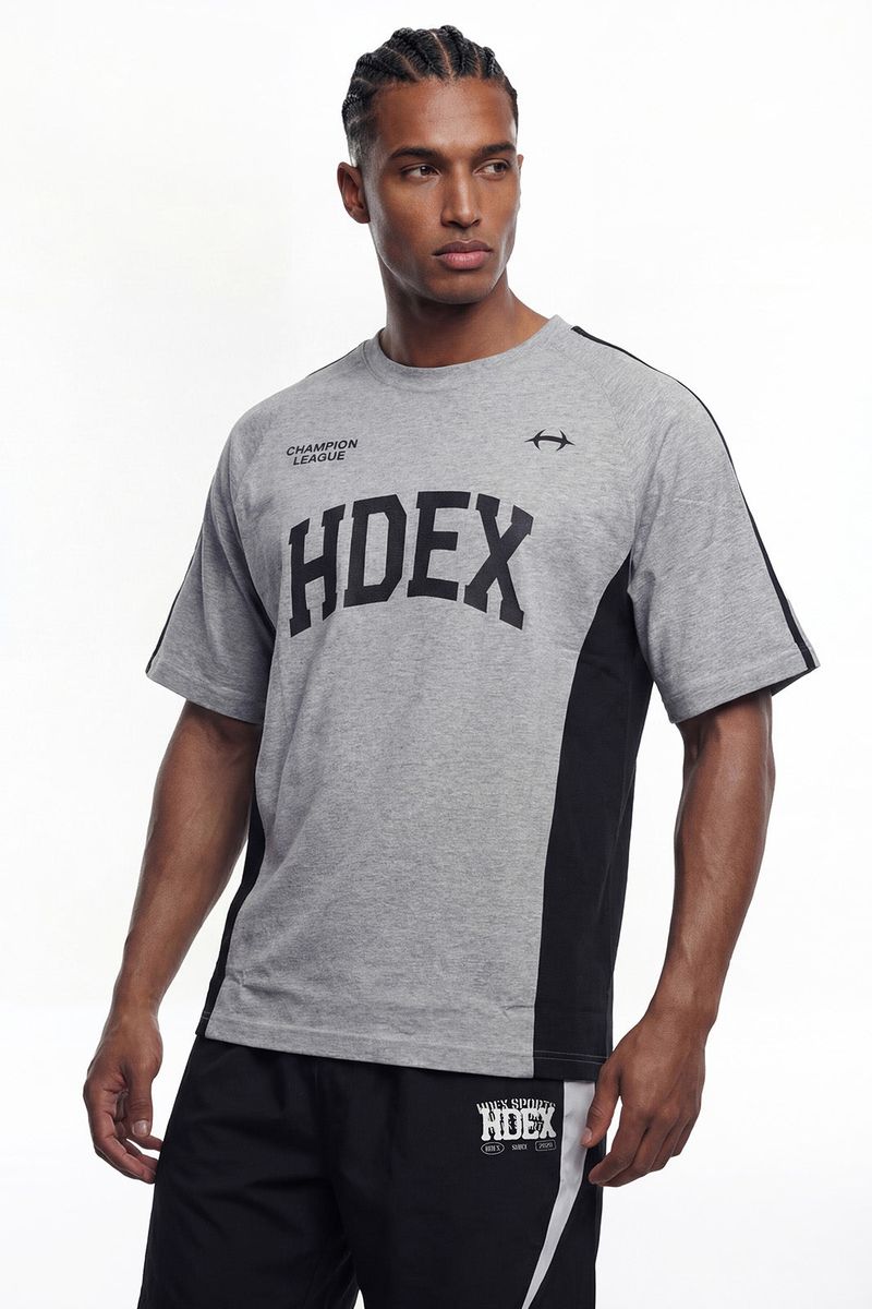 Side Color Block Short Sleeve