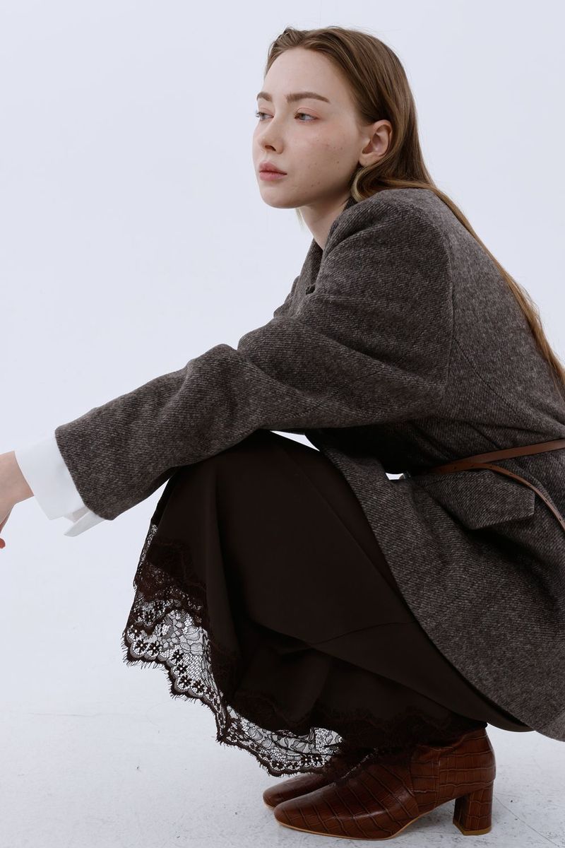 DADDY CONTOUR WOOL JACKET_BROWN