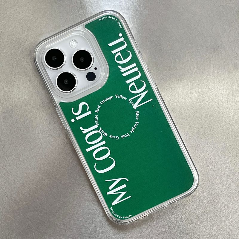 My Color Case (Green Jelly Hard)