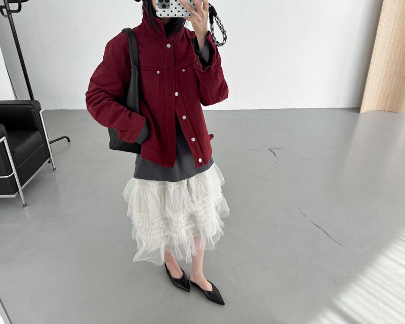 Rivet dyed jacket (Unisex)
