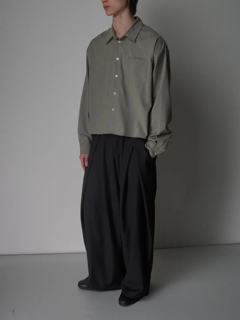 RB53 Boxy Micro-Check Shirt