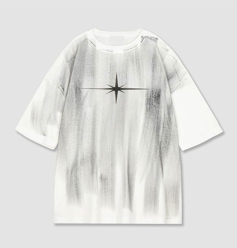 No.0778 S dirty waffle half T
