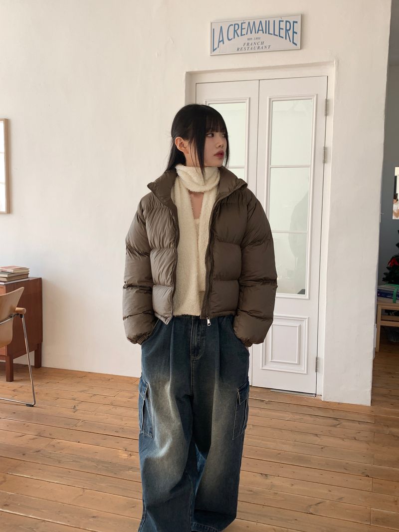 [MADE] Orson Wellon Puffer Crop Short Padding
