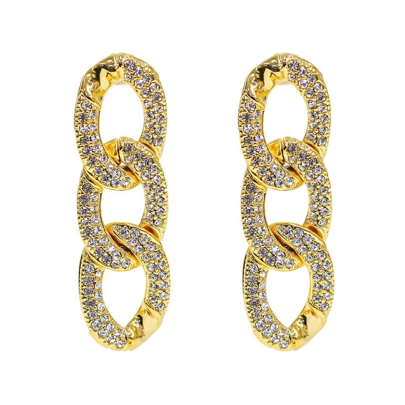 [BLACKLABELl]PONDEL cubic chain earring
