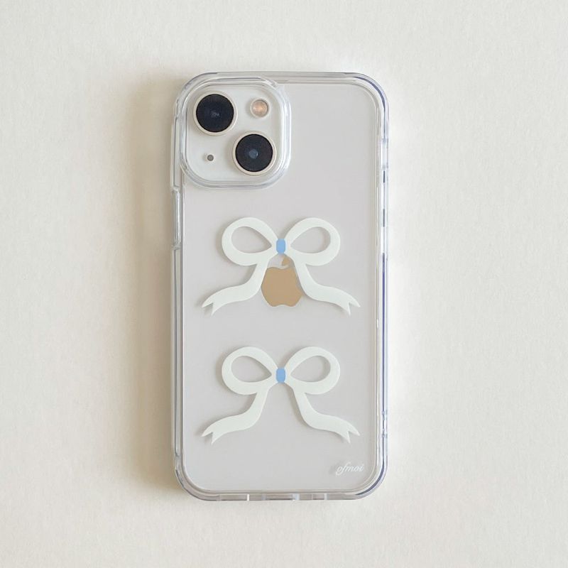 pale ribbon jellhard phone case