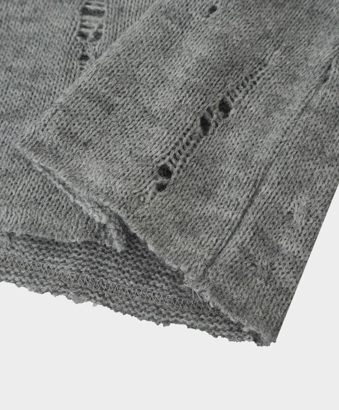Damage Mohair Knit