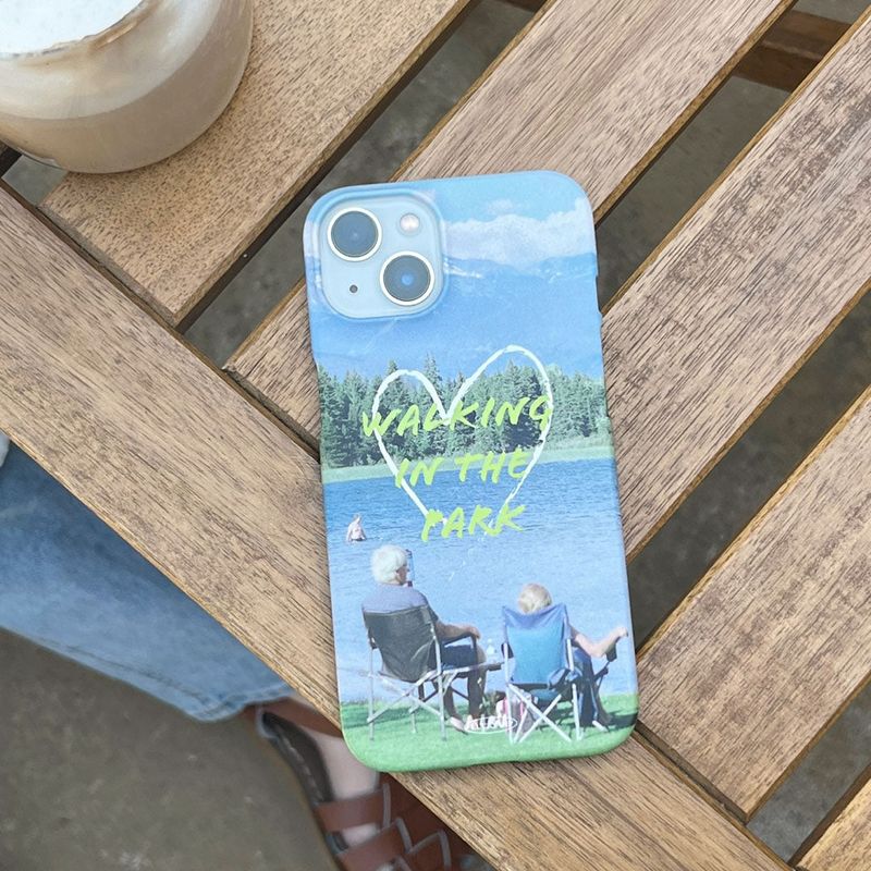 [MADE] a walk in the park iphone hard case 04