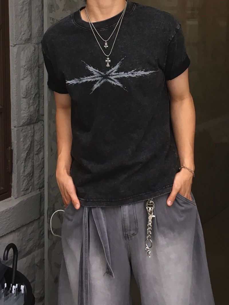 SSROOM(エスエスルーム)の「Dusty Pigment Short Sleeve Tee 2C(Tops)」