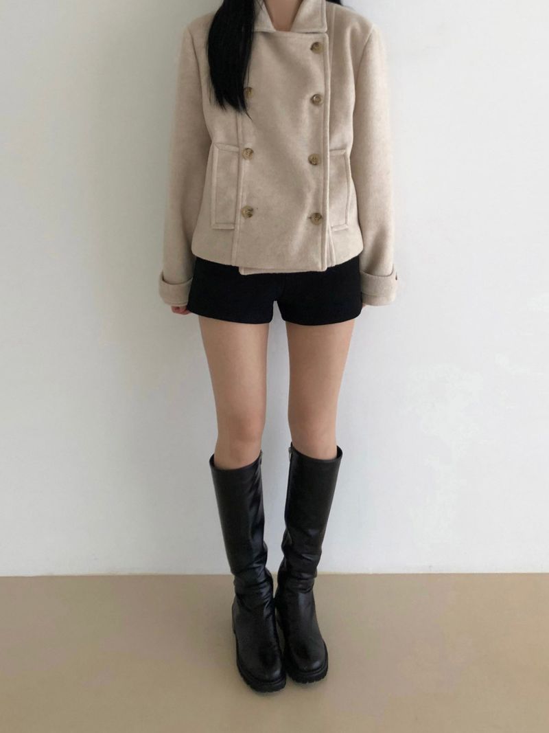 Sand short coat (3 color)