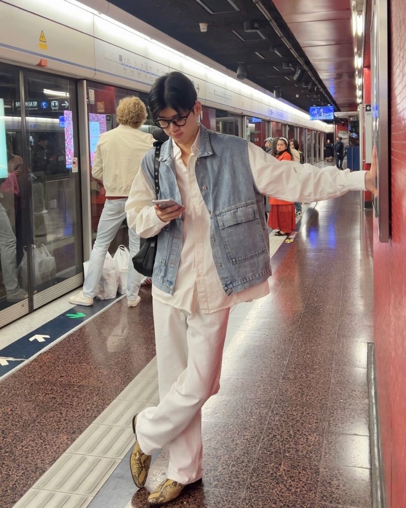 Cent（セントマーケット）の「Hongkong set up cotton shirts & pants（Setup）」
