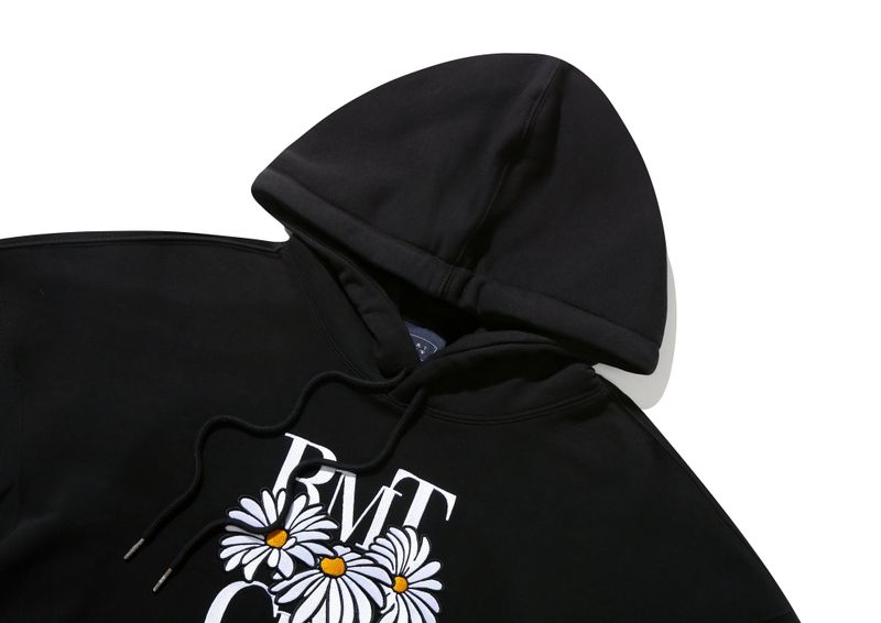 OXEYE DAISY HOODIE_BLACK