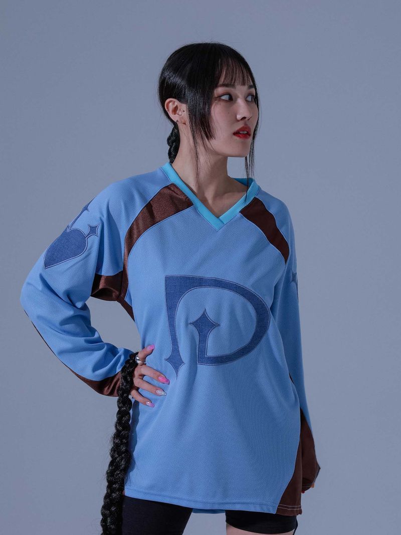 DILETTANTISME(ディレッタンティズム)の「ハートスポーツフットボールジャージT(トップス)」