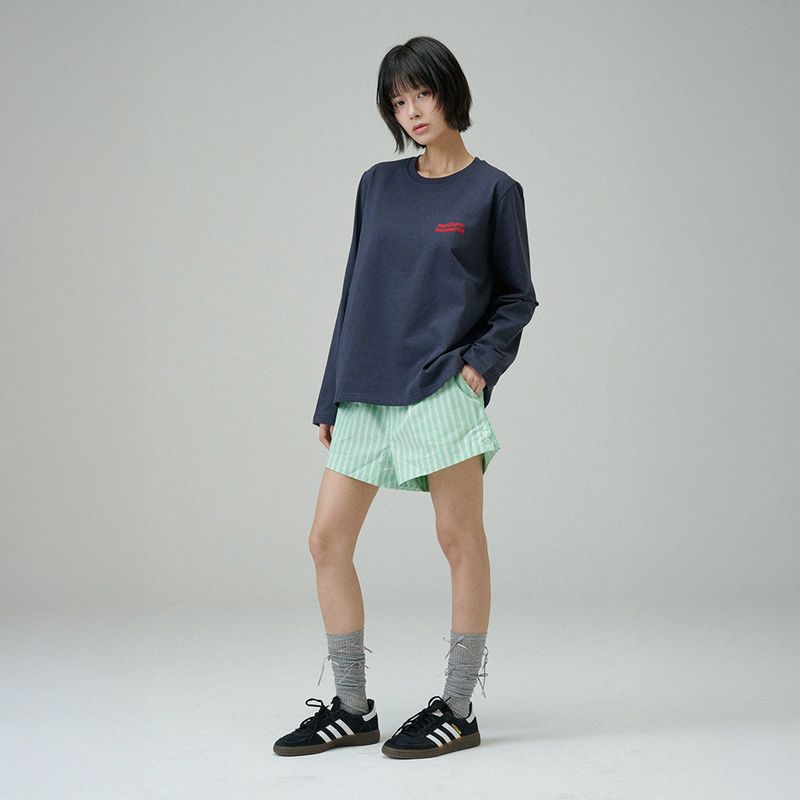 MELLOW MOMENT PLAIN T-SHIRT (Navy)