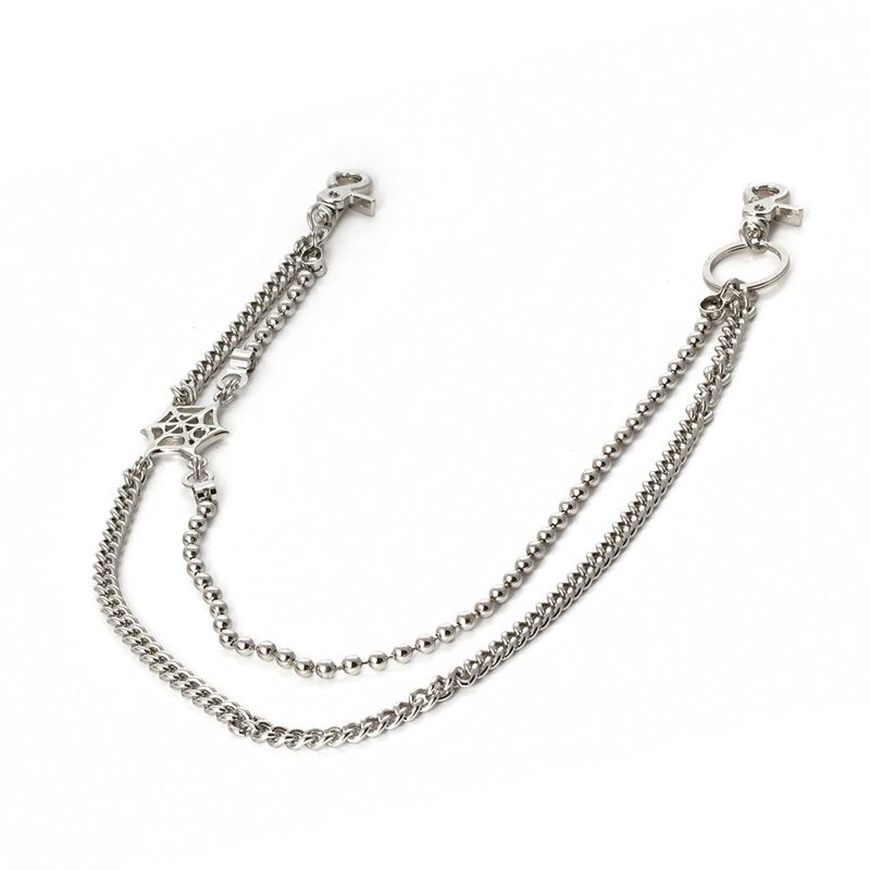 SVC-509 Spider Dog Tag Fashion Pants Chain