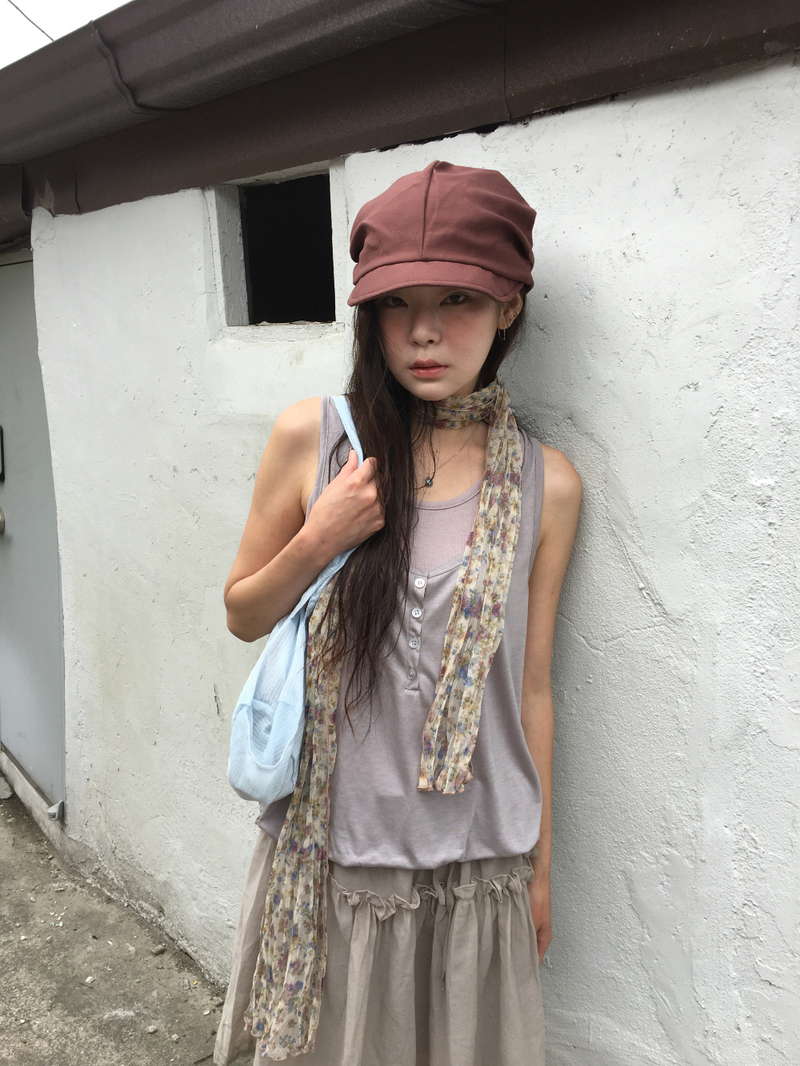 Airy Blossom Scarf (2color)