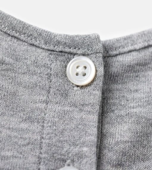 Basic slim button cardigan