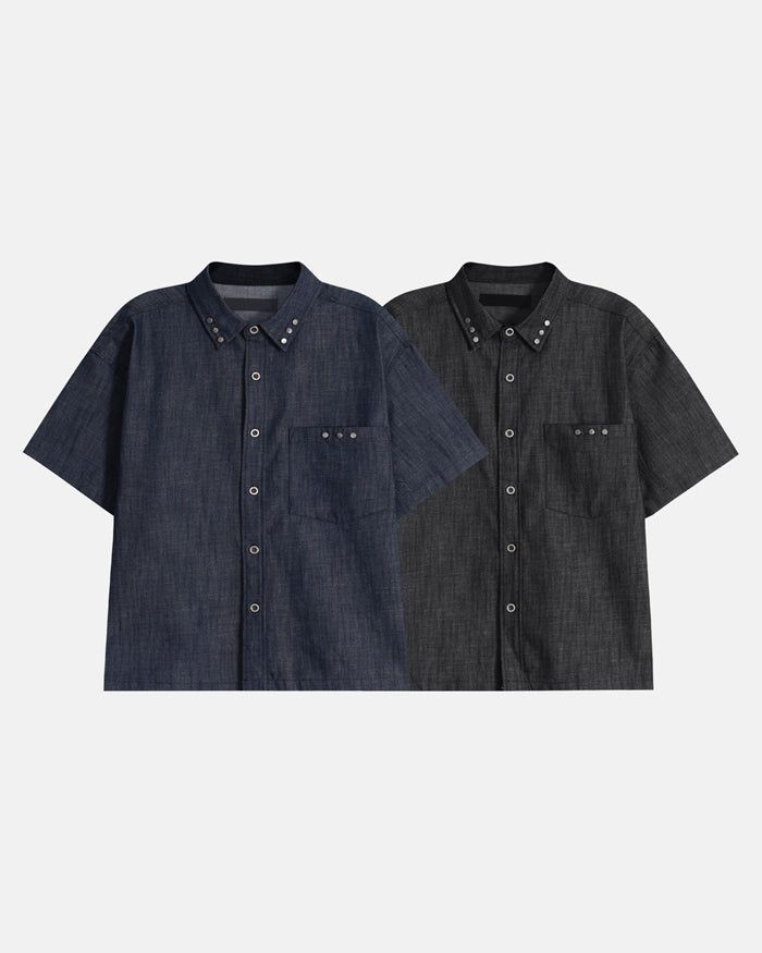 (M's) Rivet Denim Shirt