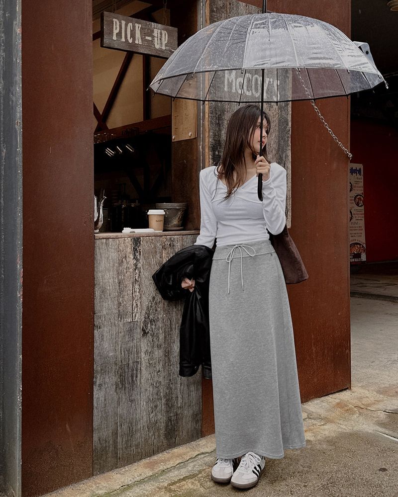 MAYBINS(メイビンス)の「Ain banding long skirt(Skirts)」