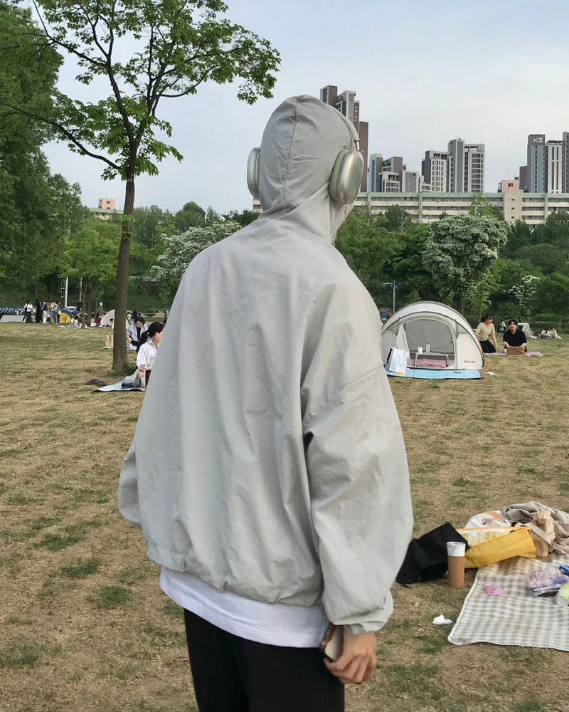 Kaiden loosefit windbreaker