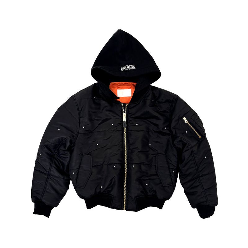 XENO REPORT（ゼノレポート）の「BAD REVERSIBLE BOMBER (BLACK)（Jackets/Outerwear）」